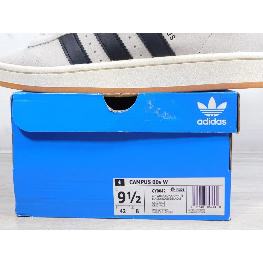 Adidas Campus 00s GY0042 Women's Casual Skate Shoe Sneakers US 9.5 Crystal White